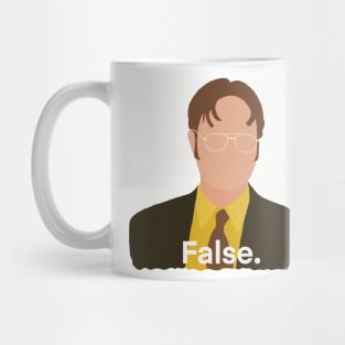 The Office Dwight Schrute False Mug